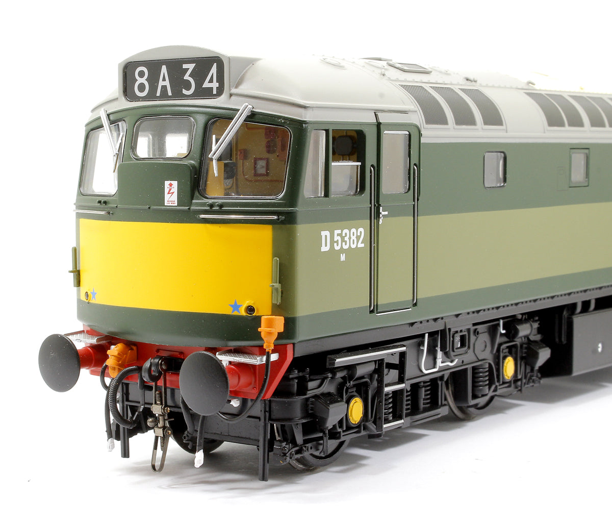 Class 27 BR two-tone green D5382 (small yellow panels) Diesel Locomotive