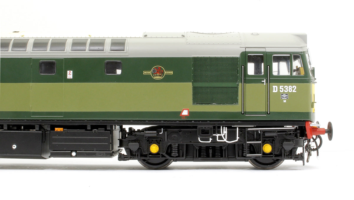 Class 27 BR two-tone green D5382 (small yellow panels) Diesel Locomotive