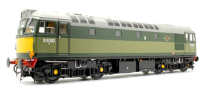 Class 27 BR two-tone green D5382 (small yellow panels) Diesel Locomotive