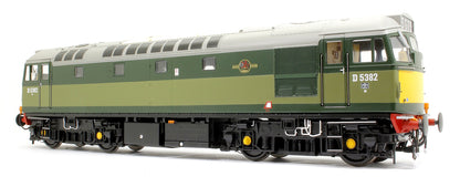 Class 27 BR two-tone green D5382 (small yellow panels) Diesel Locomotive