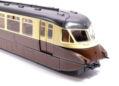 Streamlined Railcar W11 BR Lined Chocolate & Cream Diesel Locomotive