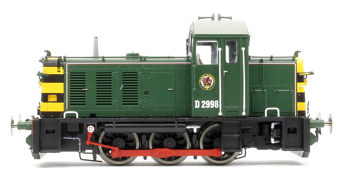 Class 07 (V1) BR Green D2998 Diesel Locomotive