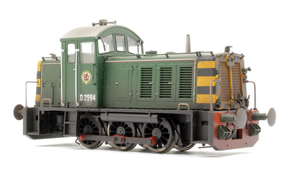 Class 07 (V1) BR Green D2994 Diesel Locomotive - Weathered