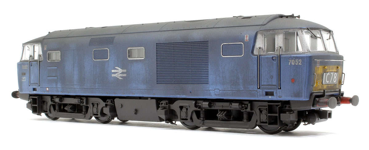 Class 35 BR 'Hymek' Blue SYP 7052 Diesel Locomotive - Weathered