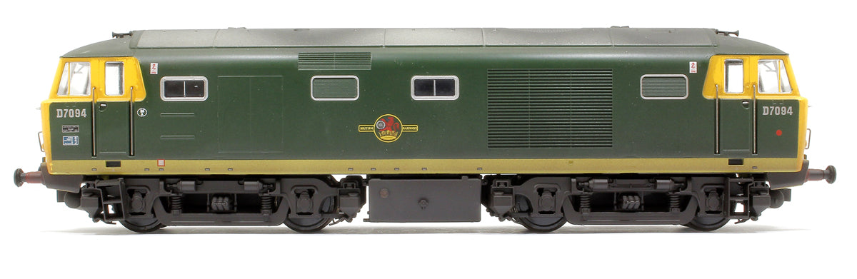 Class 35 BR 'Hymek' BR Green FYE D7094 Diesel Locomotive - Weathered