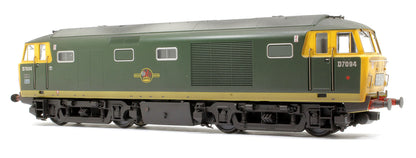 Class 35 BR 'Hymek' BR Green FYE D7094 Diesel Locomotive - Weathered