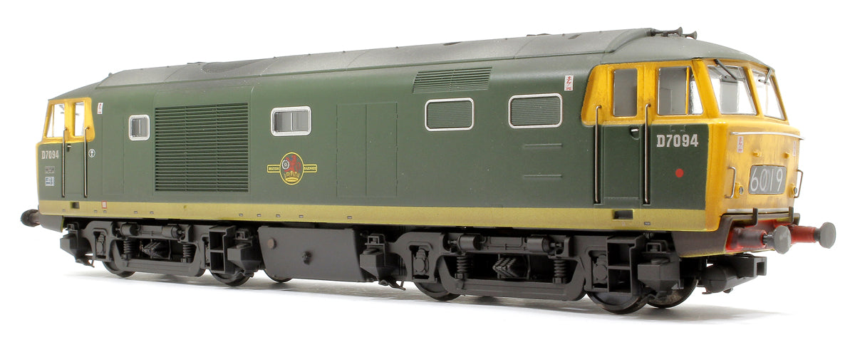 Class 35 BR 'Hymek' BR Green FYE D7094 Diesel Locomotive - Weathered