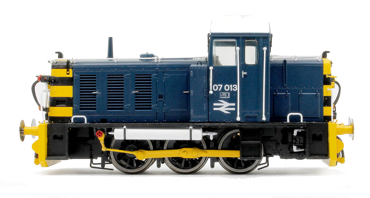 Class 07 013 (V2) BR Blue (White Cab Roof) Diesel Locomotive