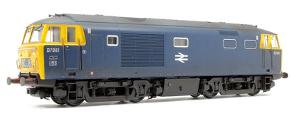 Class 35 BR 'Hymek' Blue FYE D7081 Diesel Locomotive - Weathered