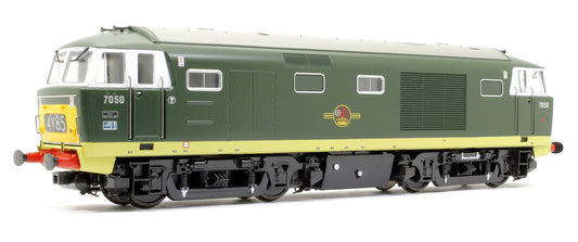 Class 35 BR 'Hymek' BR Green SYP D7050 Diesel Locomotive