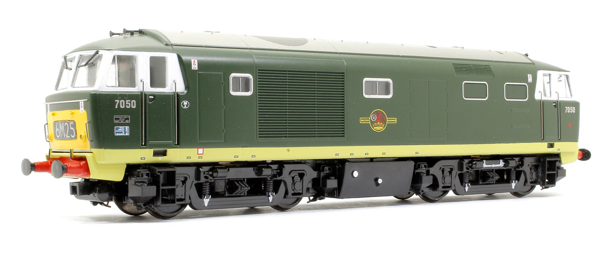 Class 35 BR 'Hymek' BR Green SYP D7050 Diesel Locomotive