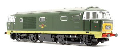 Class 35 BR 'Hymek' BR Green SYP D7050 Diesel Locomotive