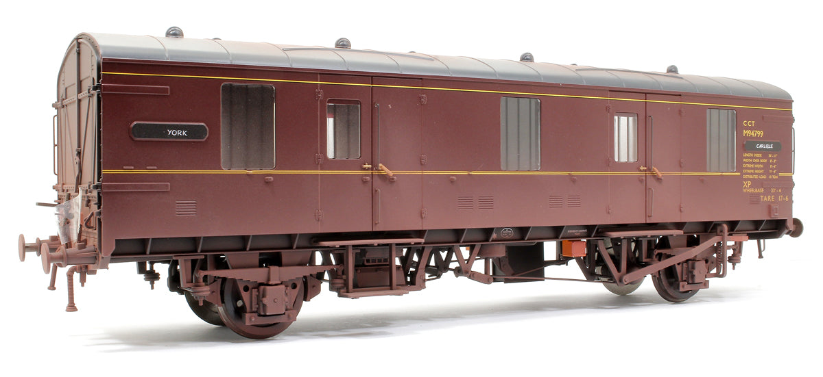 BR Mk1 M94799 CCT 4w General Purpose Van BR Lined Maroon - Weathered