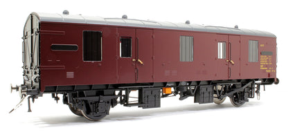 BR Mk1 CCT 4w General Purpose Van in BR Unlined Maroon