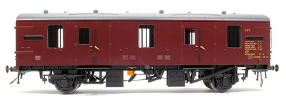 BR Mk1 CCT 4w General Purpose Van in BR Unlined Maroon