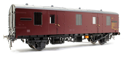 BR Mk1 CCT 4w General Purpose Van in BR Unlined Maroon