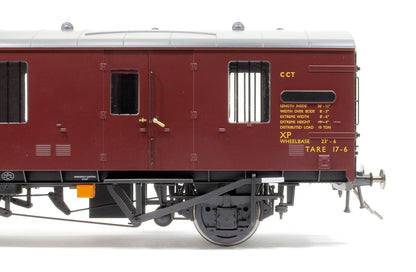 BR Mk1 CCT 4w General Purpose Van in BR Unlined Maroon