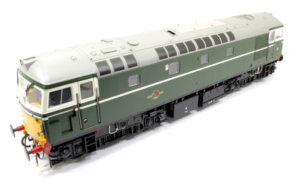 Class 26 BR Green (Unnumbered) with Small Yellow Panel Diesel Locomotive