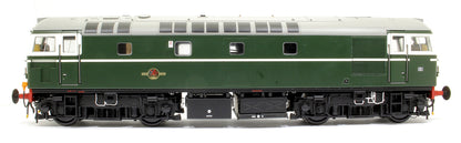 Class 26 BR Green (Unnumbered) with Small Yellow Panel Diesel Locomotive