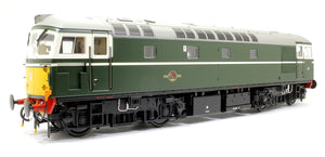 Class 26 BR Green (Unnumbered) with Small Yellow Panel Diesel Locomotive