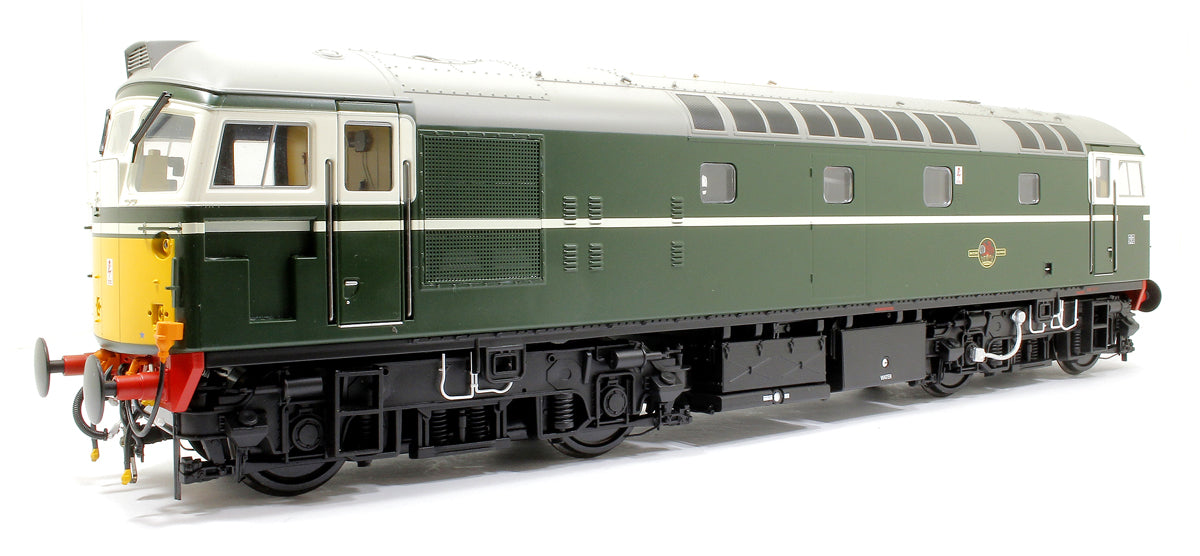 Class 26 BR Green (Unnumbered) with Small Yellow Panel Diesel Locomotive