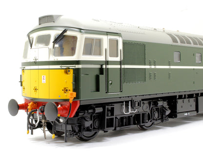 Class 26 BR Green (Unnumbered) with Small Yellow Panel Diesel Locomotive