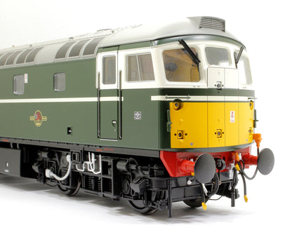 Class 26 BR Green (Unnumbered) with Small Yellow Panel Diesel Locomotive