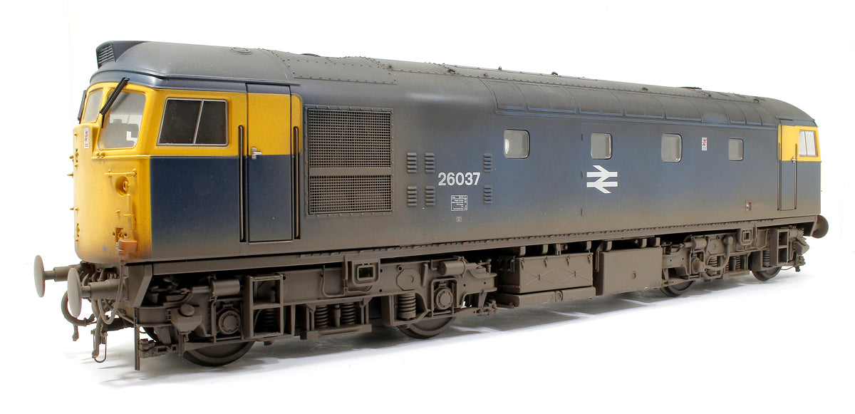 Pre-Owned Class 26 037 BR Blue Diesel Locomotive (Weathered Edition)
