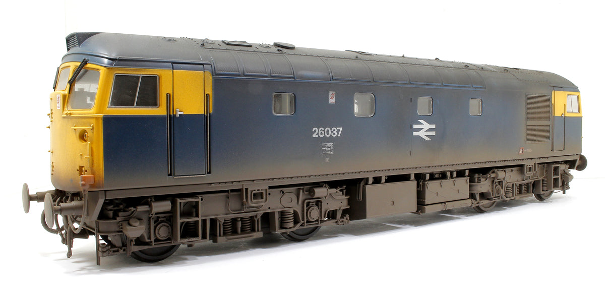 Pre-Owned Class 26 037 BR Blue Diesel Locomotive (Weathered Edition)