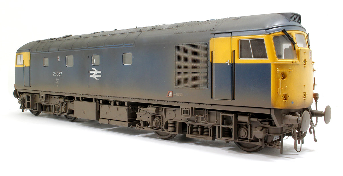 Pre-Owned Class 26 037 BR Blue Diesel Locomotive (Weathered Edition)