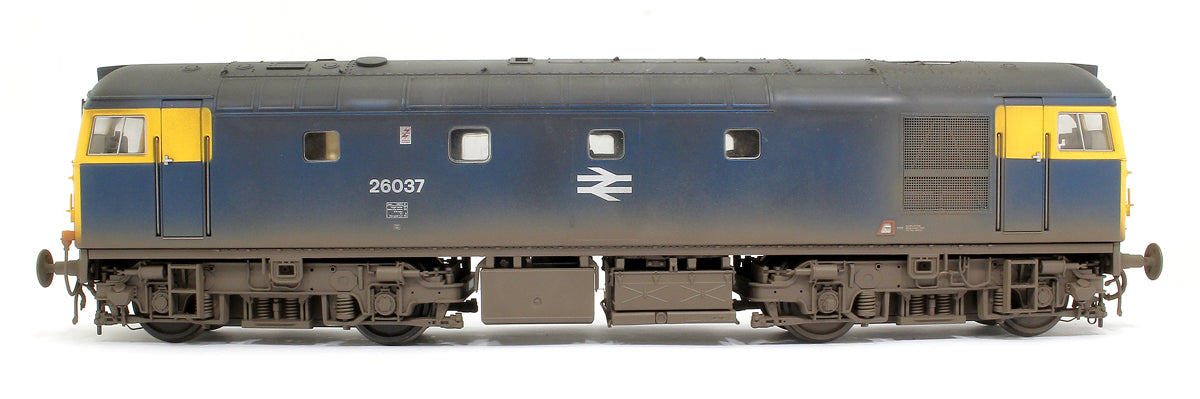 Pre-Owned Class 26 037 BR Blue Diesel Locomotive (Weathered Edition)