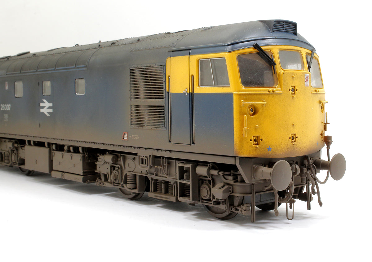 Pre-Owned Class 26 037 BR Blue Diesel Locomotive (Weathered Edition)