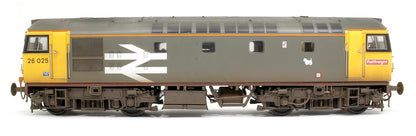 Class 26 025 Railfreight Red Stripe (orange cantrail stripe) Diesel Locomotive - Weathered