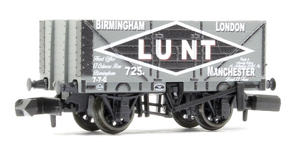 9ft 7 plank open wagon, “Lunt” No.725