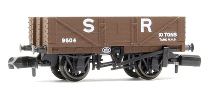 9ft 5 plank open wagon, SR, brown No.9604