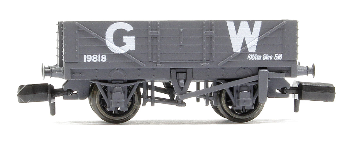 9ft 5 plank open wagon, GWR, grey No.19818