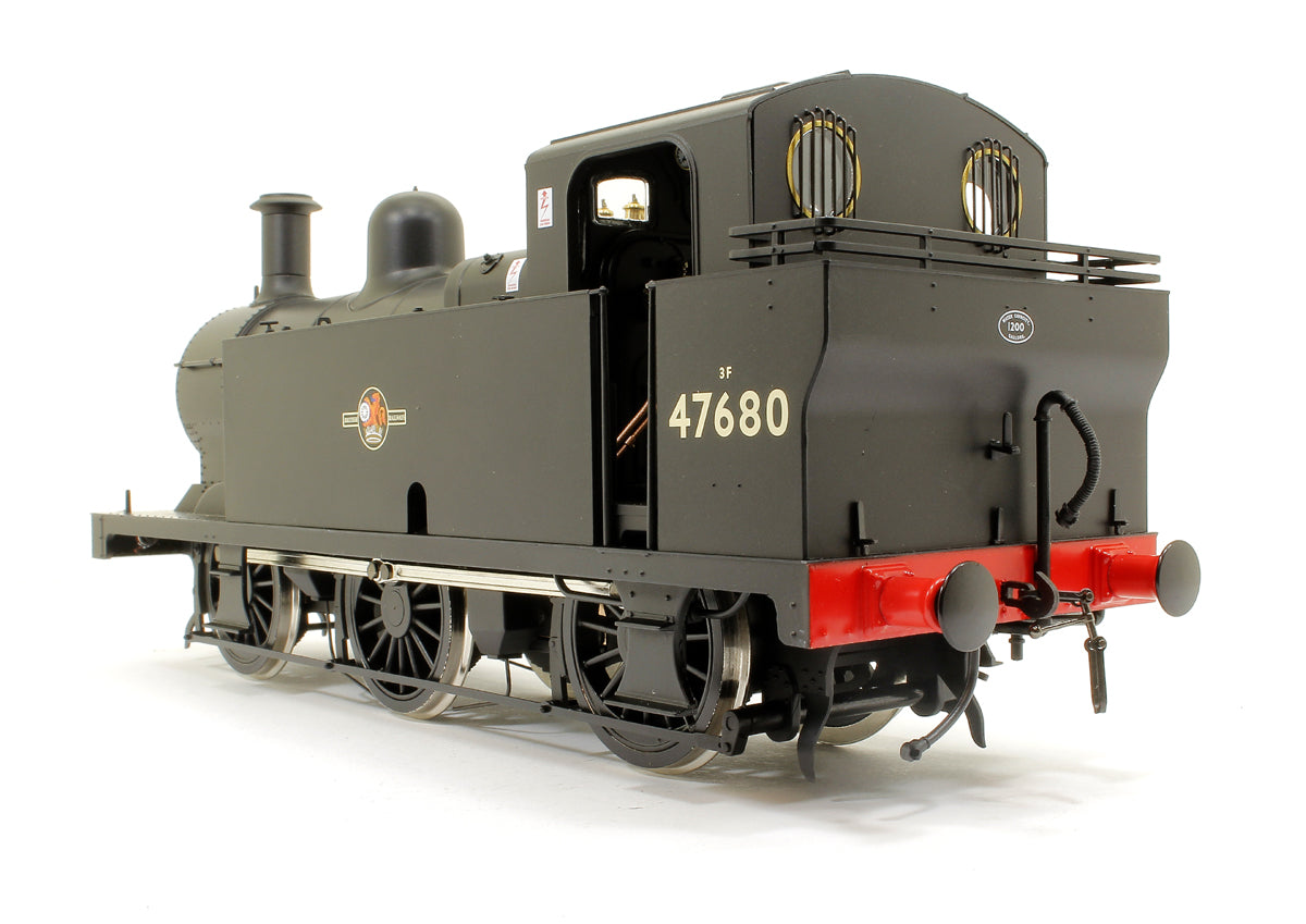 Class 3F Jinty BR Black (Late Crest) 0-6-0 Tank Locomotive No.47680 Sound Fitted