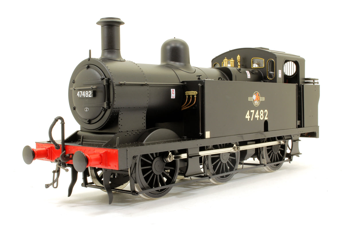 Pre-Owned Class 3F Jinty BR Black (Late Crest) 0-6-0 Tank Locomotive No.47482