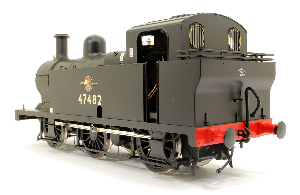 Class 3F Jinty BR Black (Late Crest) 0-6-0 Tank Locomotive No.47482 DCC Fitted