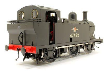 Class 3F Jinty BR Black (Late Crest) 0-6-0 Tank Locomotive No.47482 DCC Fitted