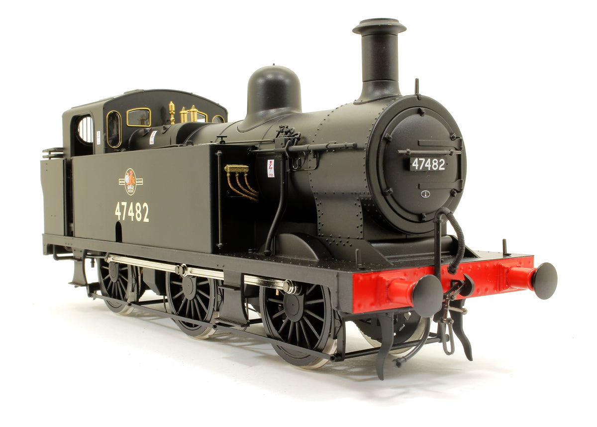 Class 3F Jinty BR Black (Late Crest) 0-6-0 Tank Locomotive No.47482 DCC Fitted