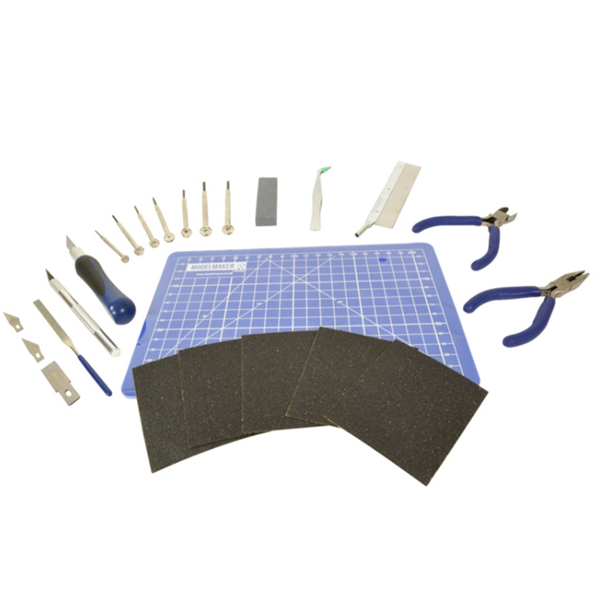ModelMaker MM014 25 Piece Essential Model Maker Tool Set – Rails of ...