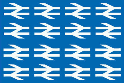 Modelmaster Decals ModelMaster MM4816 BR 1980s Large Logo Body Side Decals – Rails
