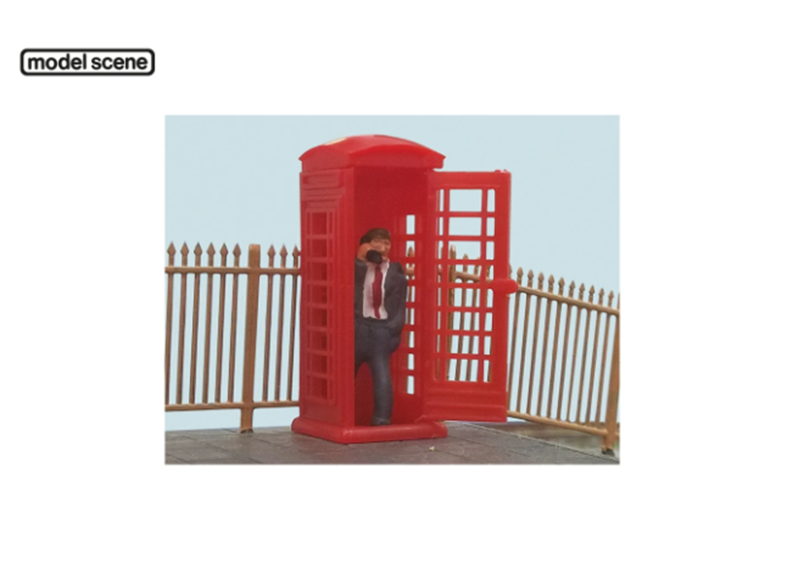 Telephone Box & Caller (1)