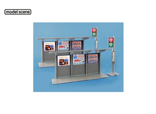 Modelscene 5007 Bus Stop & Shelter