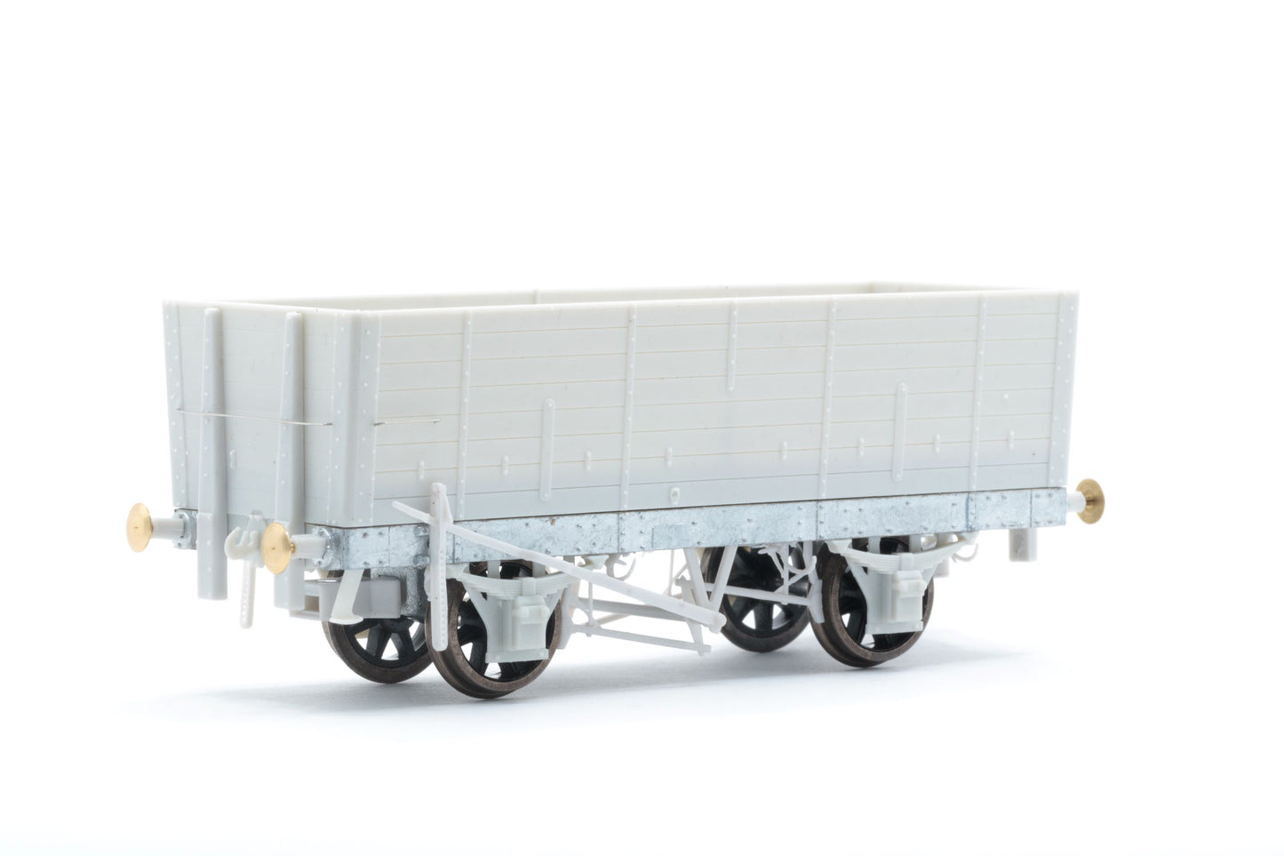 NER 20t Hopper - DGM 12 Hopper - BR Grey, with black panels - Triple Pack