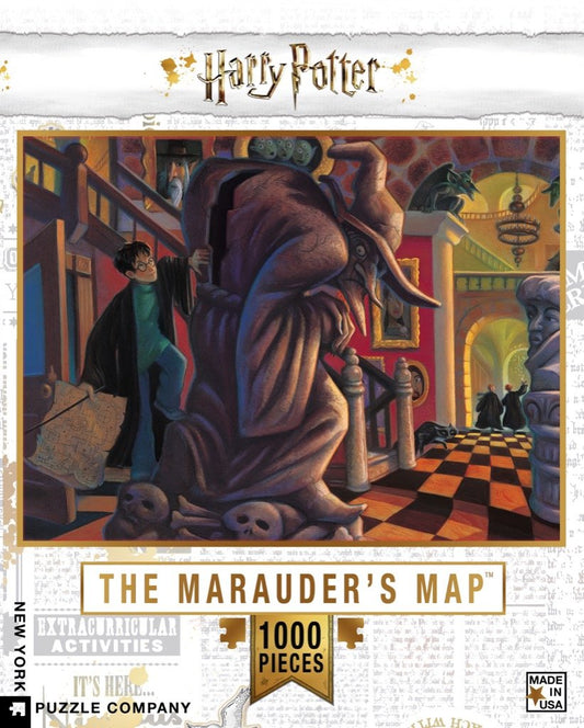 Harry Potter "The Marauder's Map", 1000 Piece Jigsaw Puzzle