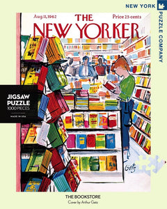 The New Yorker "The Book Store", 1000 Piece Jigsaw Puzzle
