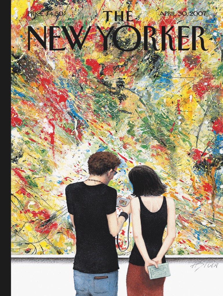 The New Yorker "Paint By Pixels", 1000 Piece Jigsaw Puzzle