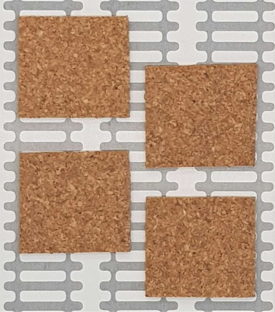 Cork track pre-cut - Mini Straight - Pack of 4